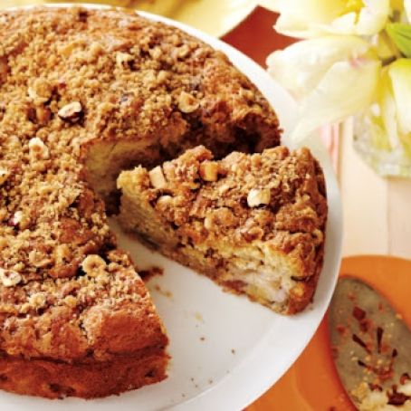 Rhubarb Coffee Cake
