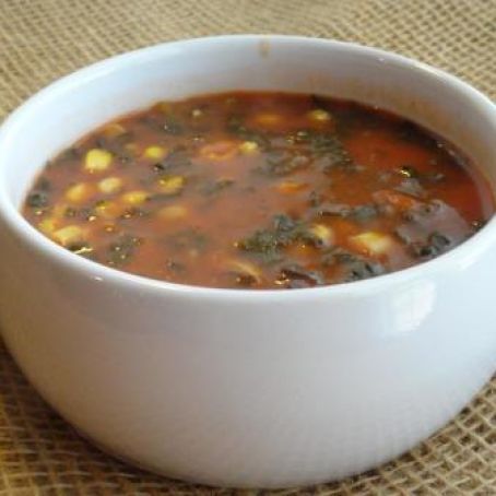 Creamed Corn, Spinach, and Tomato Stew