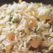 RICE PILAF WITH ALMONDS & APRICOTS