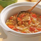 Slow Cooker Chicken-Barley Stew