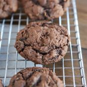 Cookies: Triple Chocolate Zucchini Cookies