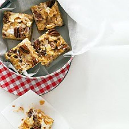 Coconut Pecan (Almond) Cereal Bars