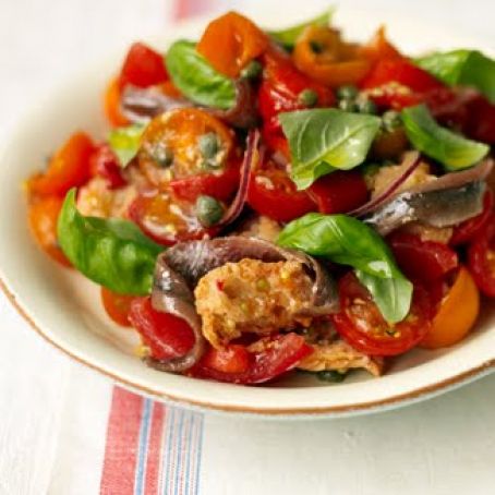 italian tomato and bread salad