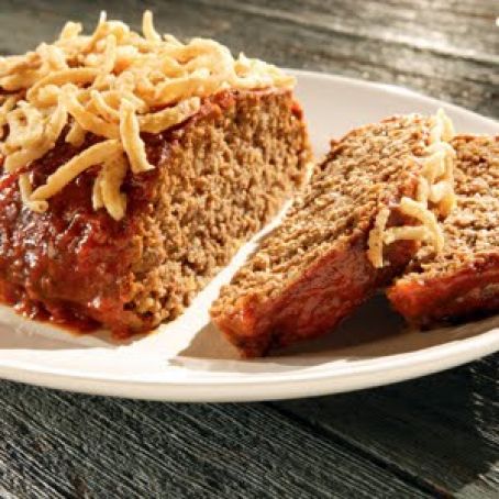 Meatloaf, Crunchy Onion