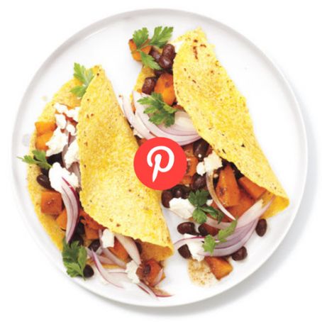 Butternut Squash & Bean Tacos