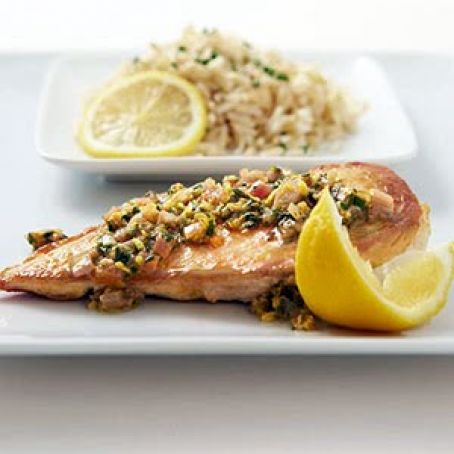 Lemon-Walnut Chicken