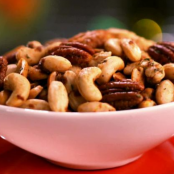 Sweet, Spicy and Salty Candied Nut Mix