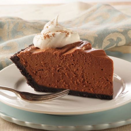 NO BAKE CHOCOLATE PIE