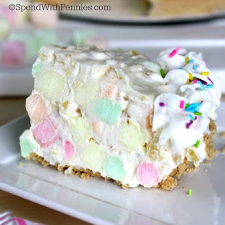 No-Bake Rainbow Pie