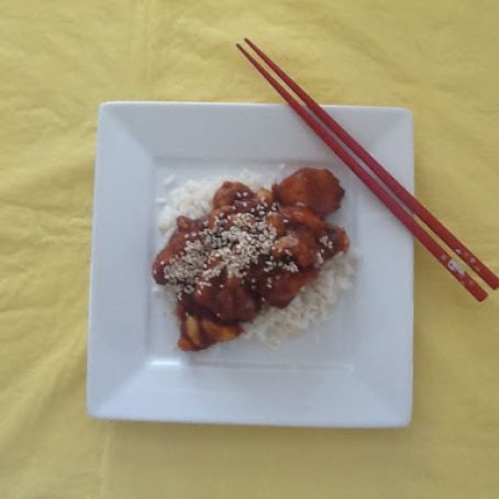 Sesame Cashew Chicken Crock Pot