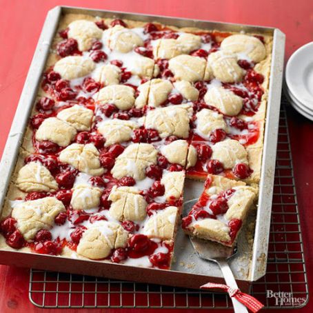 Cherry Kuchen Bars