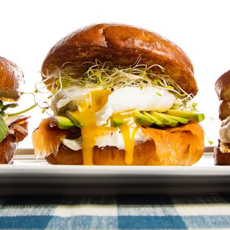 Short Rib Hash Breakfast Sandwich