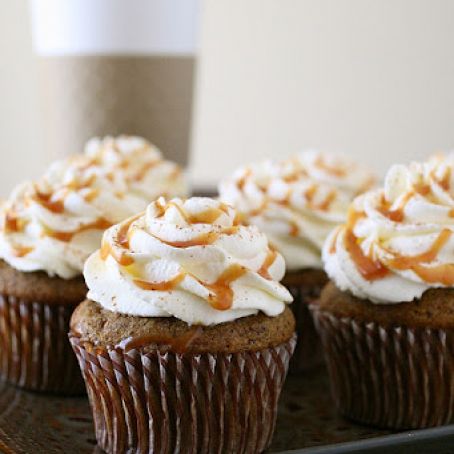 Pumpkin Spice Latte Cupcakes