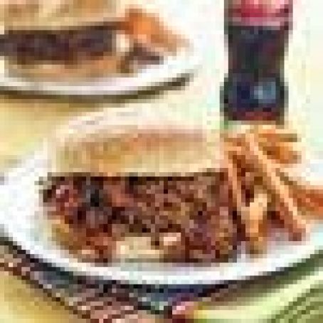 Hamburger Scramble on Bun