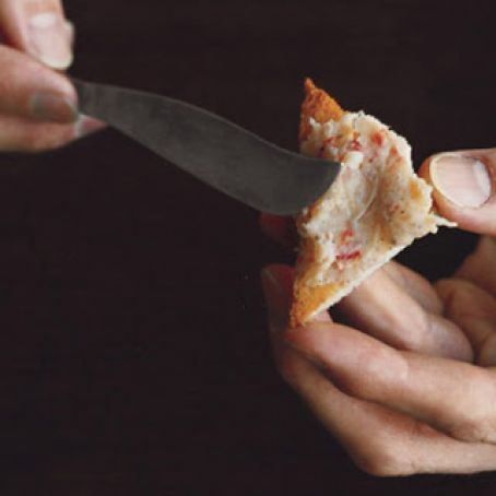 SHRIMP BUTTER TOASTS