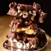 Popcorn and Peanut Bark