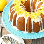 Lemon Cream Cheese Pound Cake