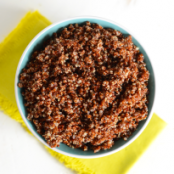 High-Protein Quinoa Olive Bread