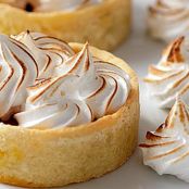 Pumpkin Meringue Tartelettes