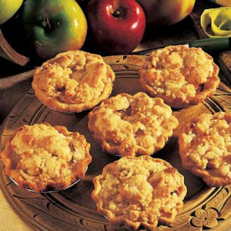 Apple Streusel Tartlets