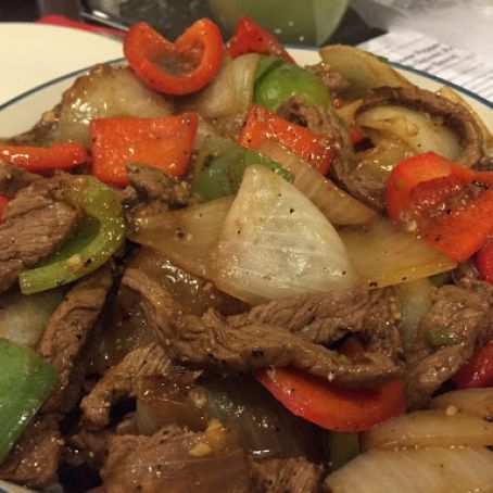 Chinese Black Pepper Steak