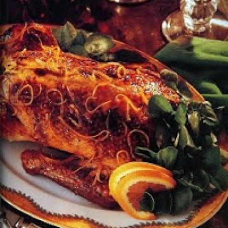Duck with Orange Sauce
