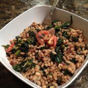 Warm Tuscan Farro Salad
