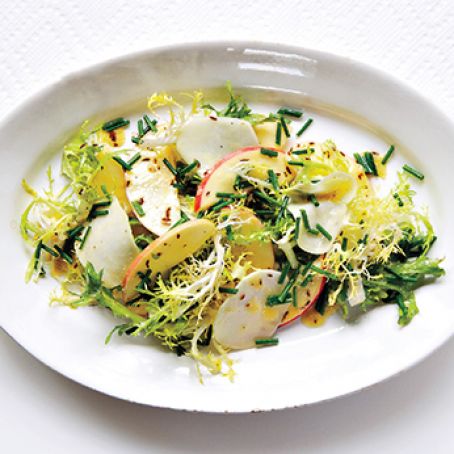 KOHLRABI-Apple and Kohlrabi Salad with Caraway and Mint Vinaigrette