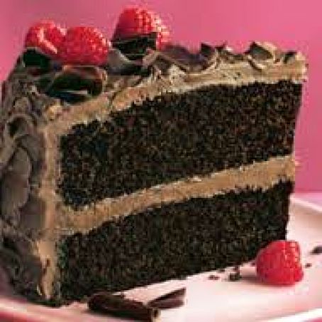 Chocolate Mayo Super-Moist Cake Layers