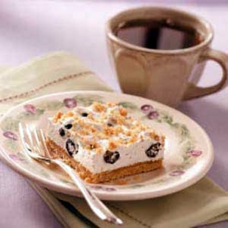 Blueberry Cream Dessert 