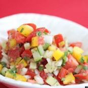 Tomato Gazpacho Salsa