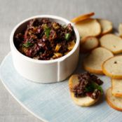 Black Olive Tapenade with Figs and Mint