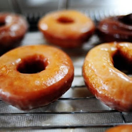 Homemade Glazed Doughnuts