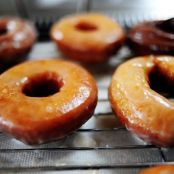 Homemade Glazed Doughnuts