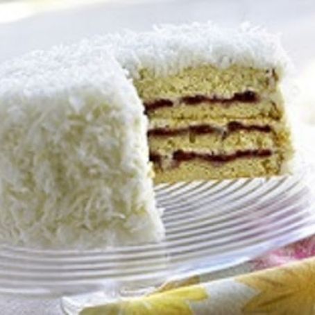 Coconut Raspberry Cake