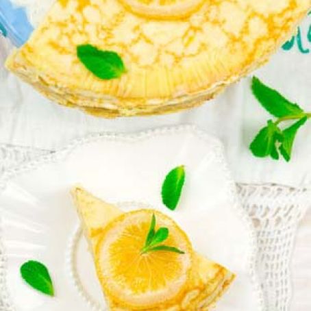 Lemon Crepes, Gluten Free