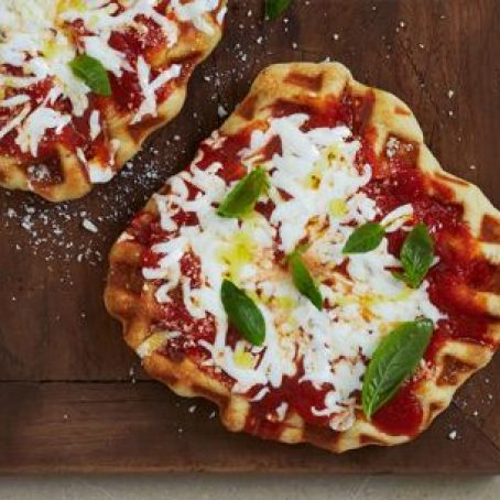 Waffled Margherita Pizza
