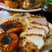 Grilled Basil Garlic Chicken Breasts