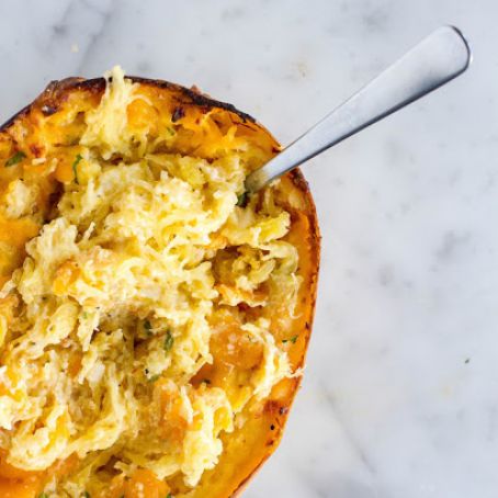 Four Cheese Spaghetti Squash