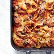 Ricotta-and-Fontina-Stuffed Shells with Fennel and Radicchio