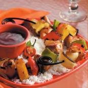 Tropical Chicken Kabobs