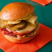 Fried Mortadella and Salami Sliders