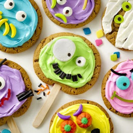 Monster Cookie Pops