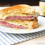 POTATO CHIP & PASTRAMI GRILLED CHEESE SANDWICH