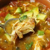 Chicken Tortilla-less Soup