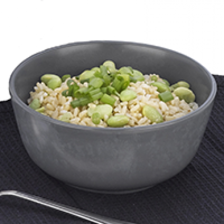 Brown Rice and Edamame