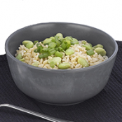 Brown Rice and Edamame