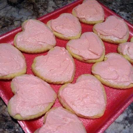 Valentine (Cut out) Cookies/ Vick's  (The Best)