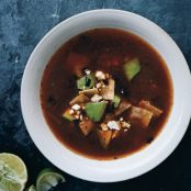 Tortilla Soup w/Chilies & Tomatoes