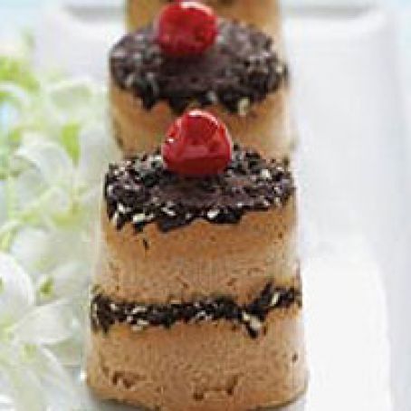 Frozen Chocolate Soufflés